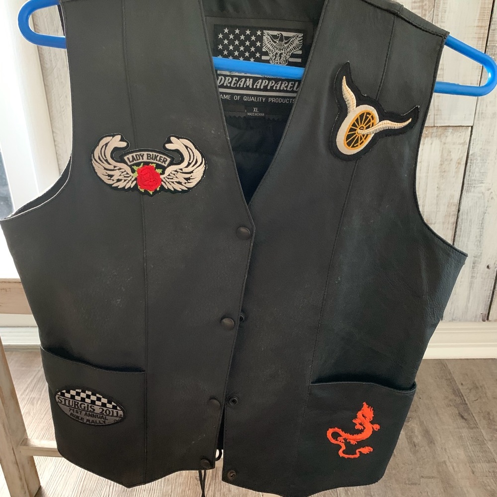WOMENS BIKER VEST